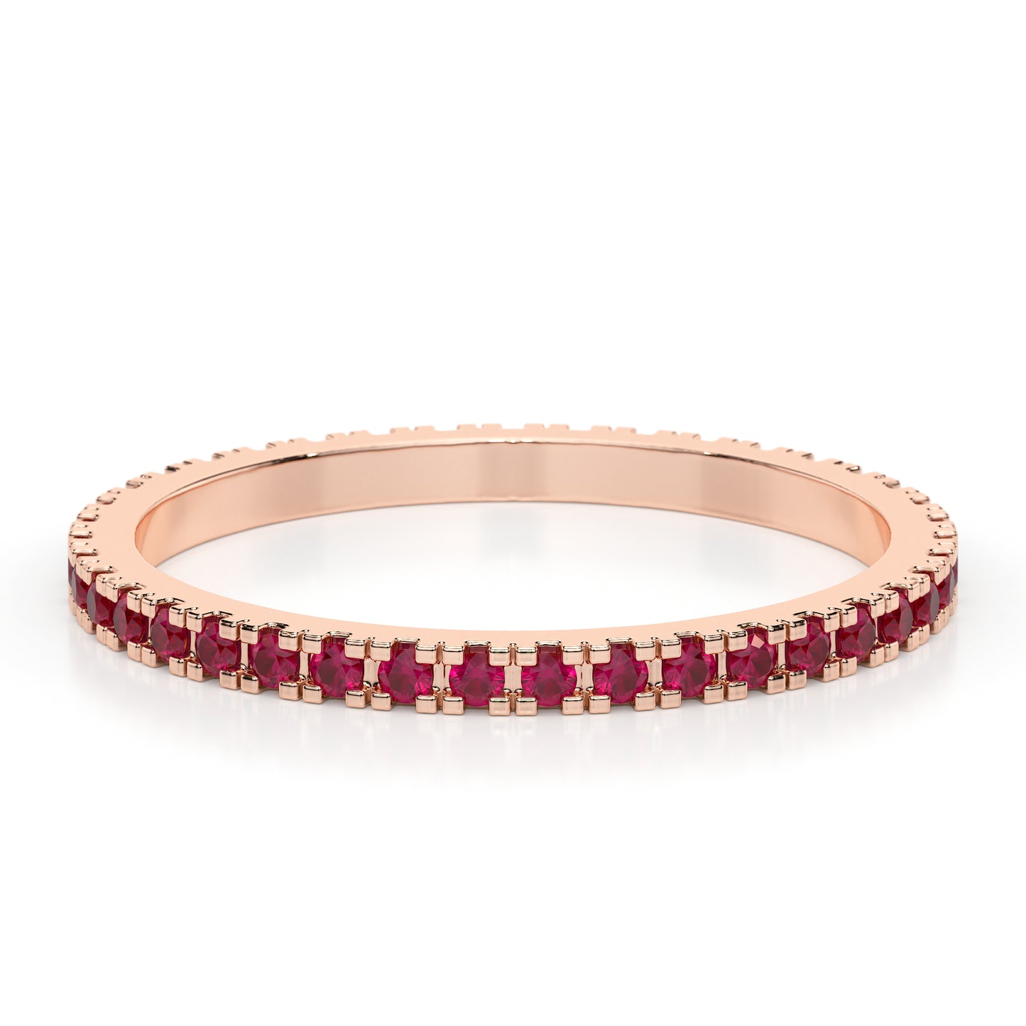 MICRO ETERNITY RUBY RING