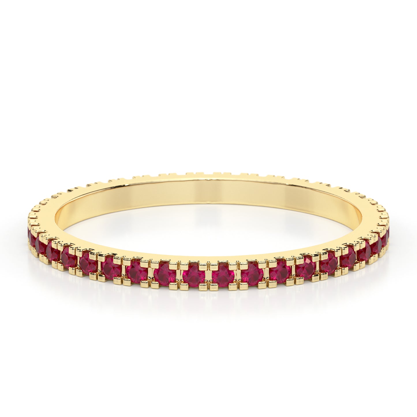 MICRO ETERNITY RUBY RING