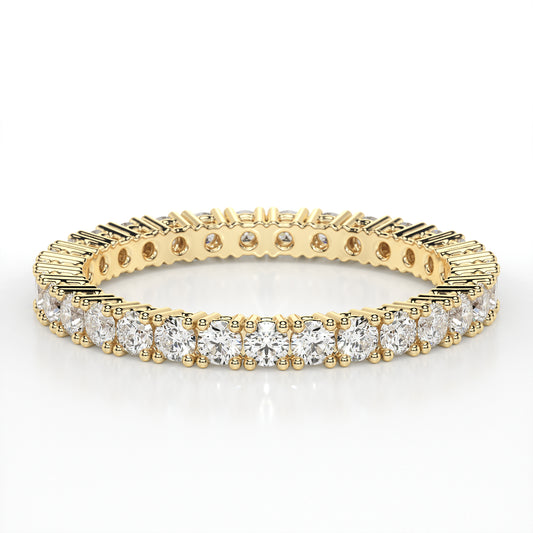 CLAW ETERNITY DIAMOND RING