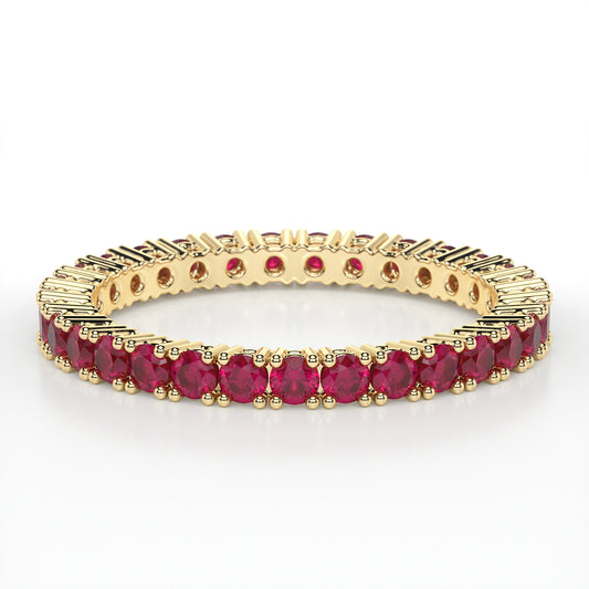 CLAW ETERNITY RUBY RING