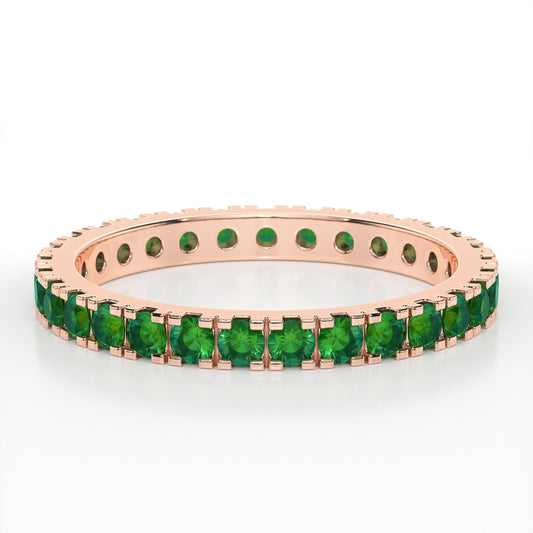 CASTLE ETERNITY EMERALD RING