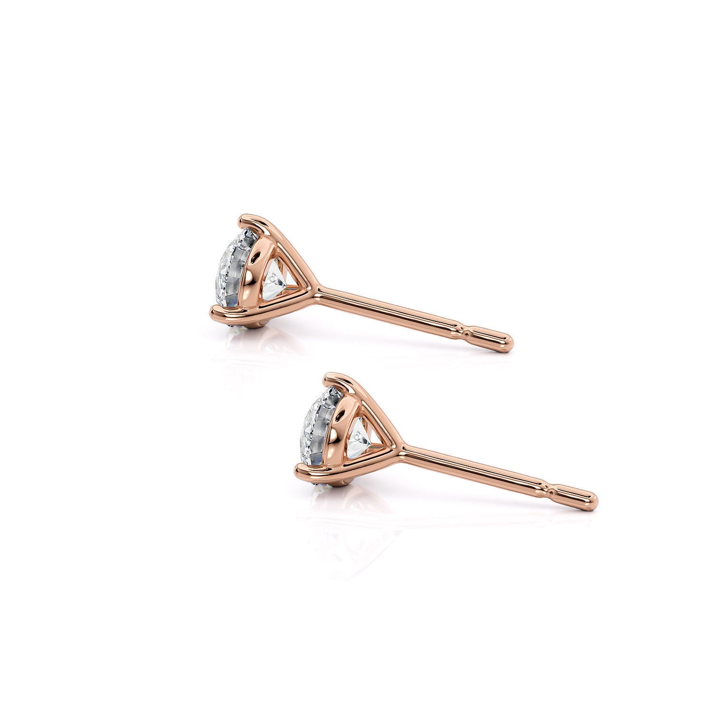 DIAMOND MARTINI STUDS EARRINGS