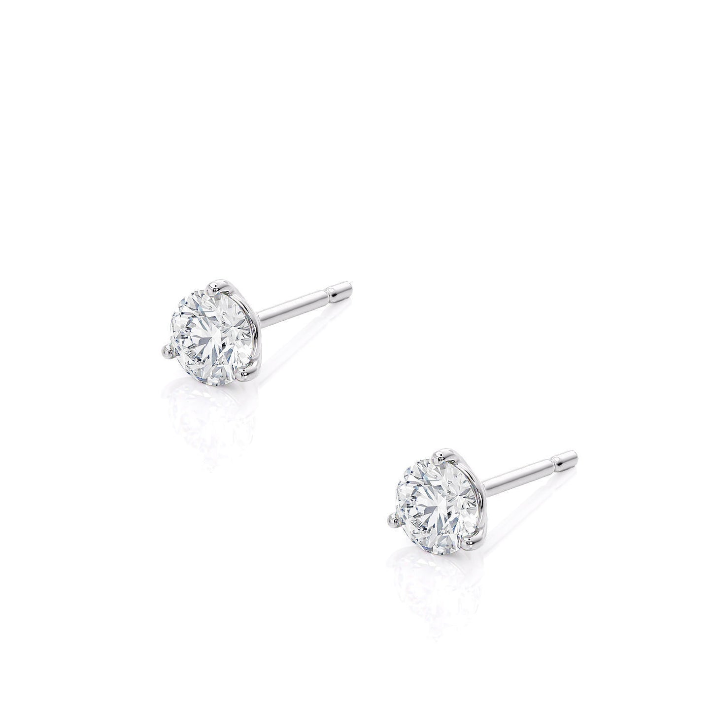DIAMOND MARTINI STUDS EARRINGS