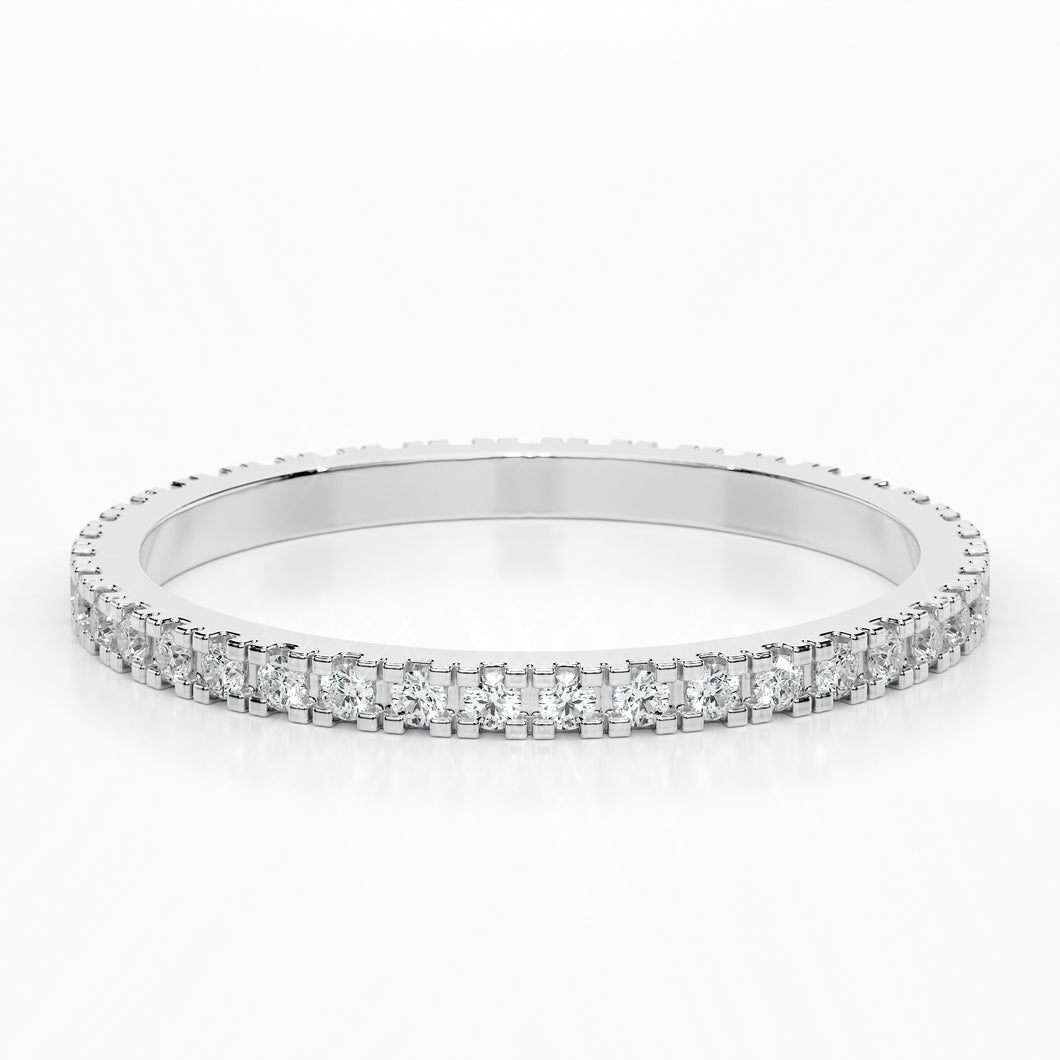 MICRO ETERNITY DIAMOND RING