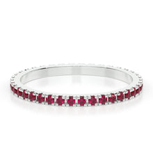 Load image into Gallery viewer, MICRO ETERNITY RUBY RING
