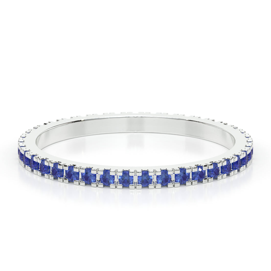 MICRO ETERNITY SAPPHIRE RING