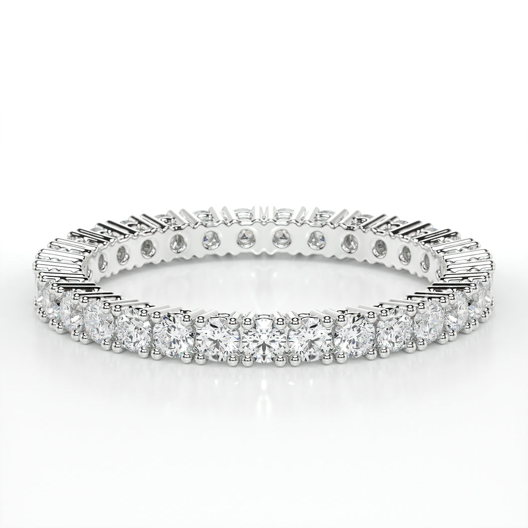 CLAW ETERNITY DIAMOND RING