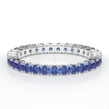 Load image into Gallery viewer, CLAW ETERNITY SAPPHIRE RING
