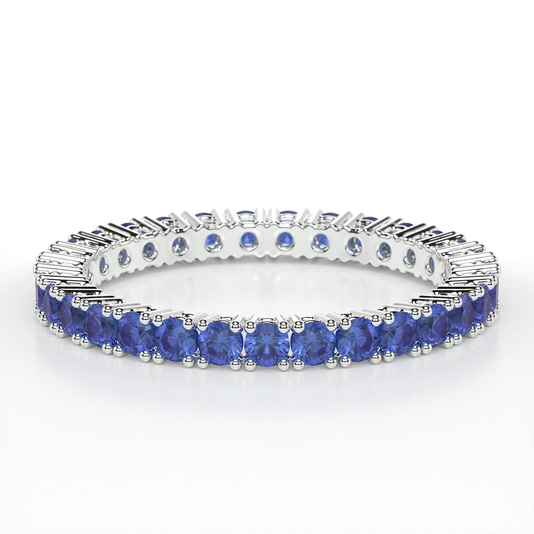 CLAW ETERNITY SAPPHIRE RING