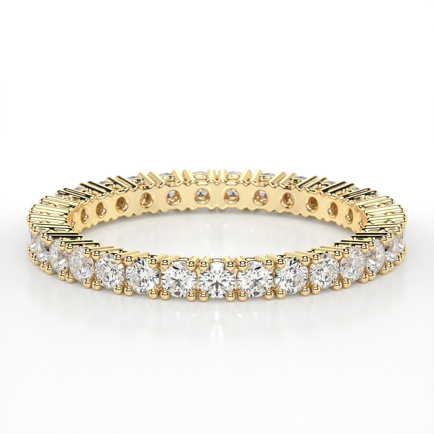 CLAW ETERNITY DIAMOND RING