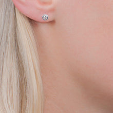 Load image into Gallery viewer, DIAMOND RUBOVER STUDS EARRINGS
