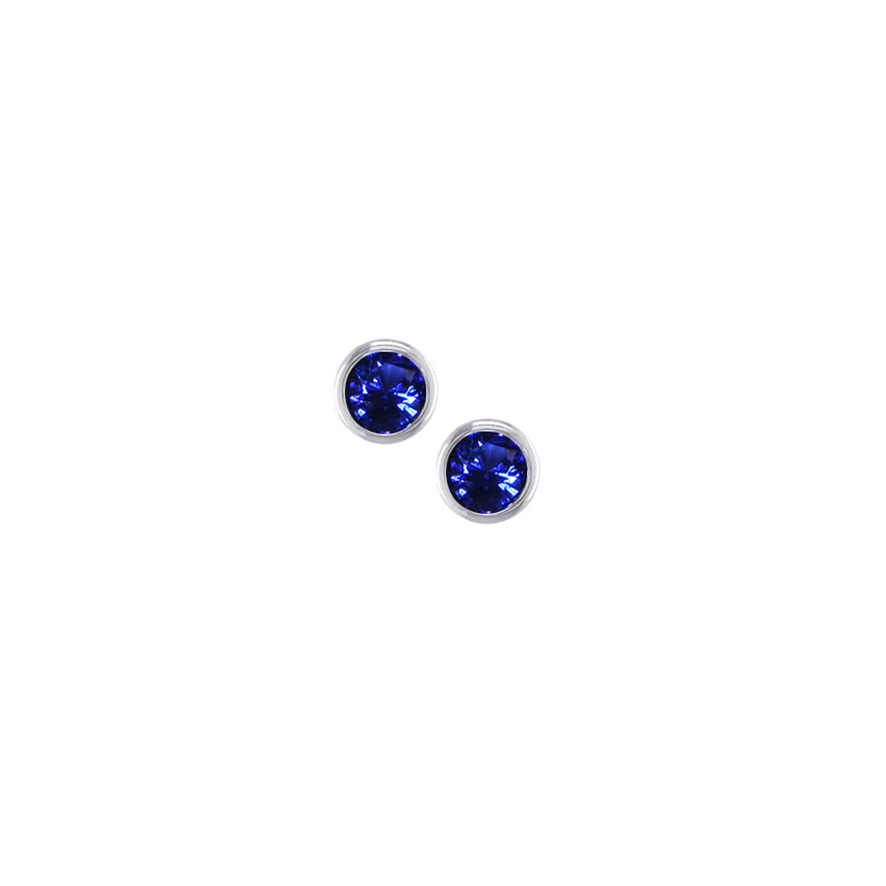 SAPPHIRE RUBOVER STUDS EARRINGS