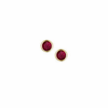 Load image into Gallery viewer, RUBY RUBOVER STUDS EARRINGS
