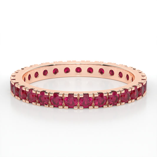 CASTLE ETERNITY RUBY RING