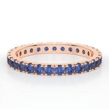 Load image into Gallery viewer, CASTLE ETERNITY SAPPHIRE RING
