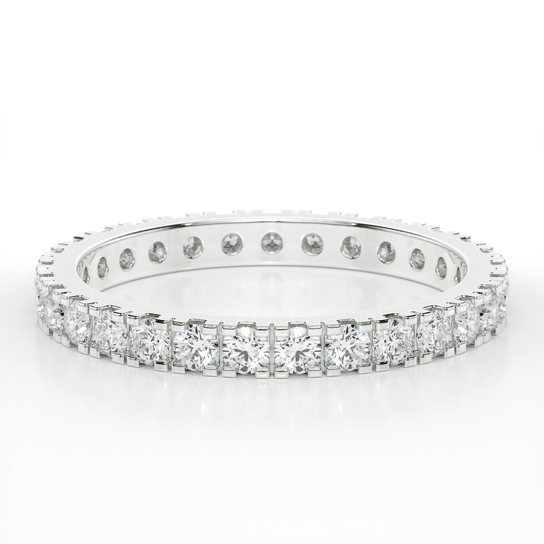 CASTLE ETERNITY DIAMOND RING