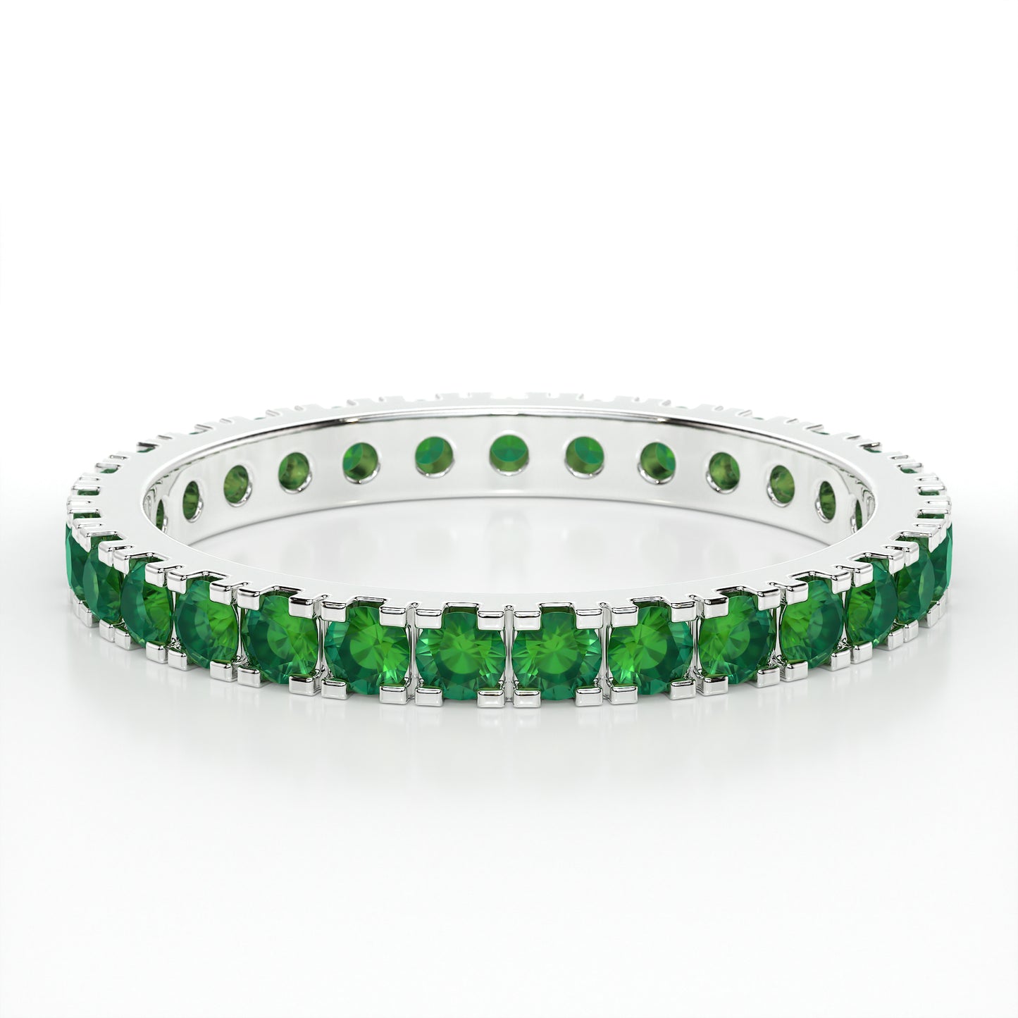 CASTLE ETERNITY EMERALD RING