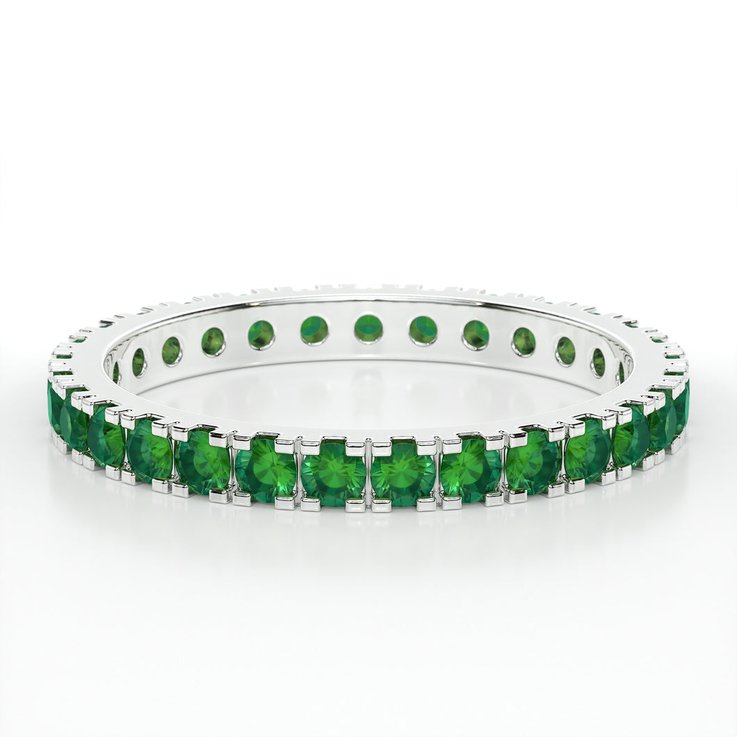 CASTLE ETERNITY EMERALD RING