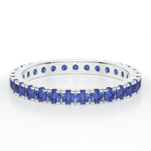 Load image into Gallery viewer, CASTLE ETERNITY SAPPHIRE RING
