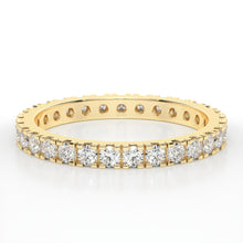 Load image into Gallery viewer, CASTLE ETERNITY DIAMOND RING
