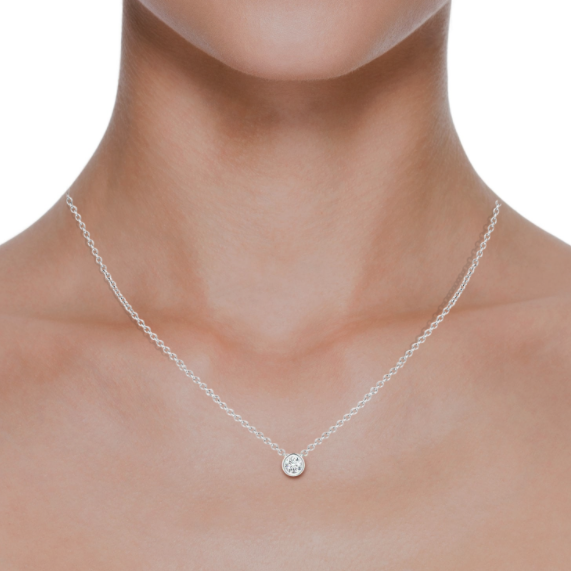 DIAMOND SOLITAIRE NECKLACE