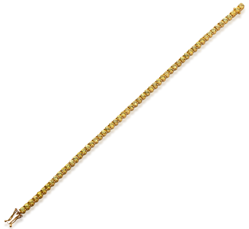 BRACELET YELLOW SAPPHIRE