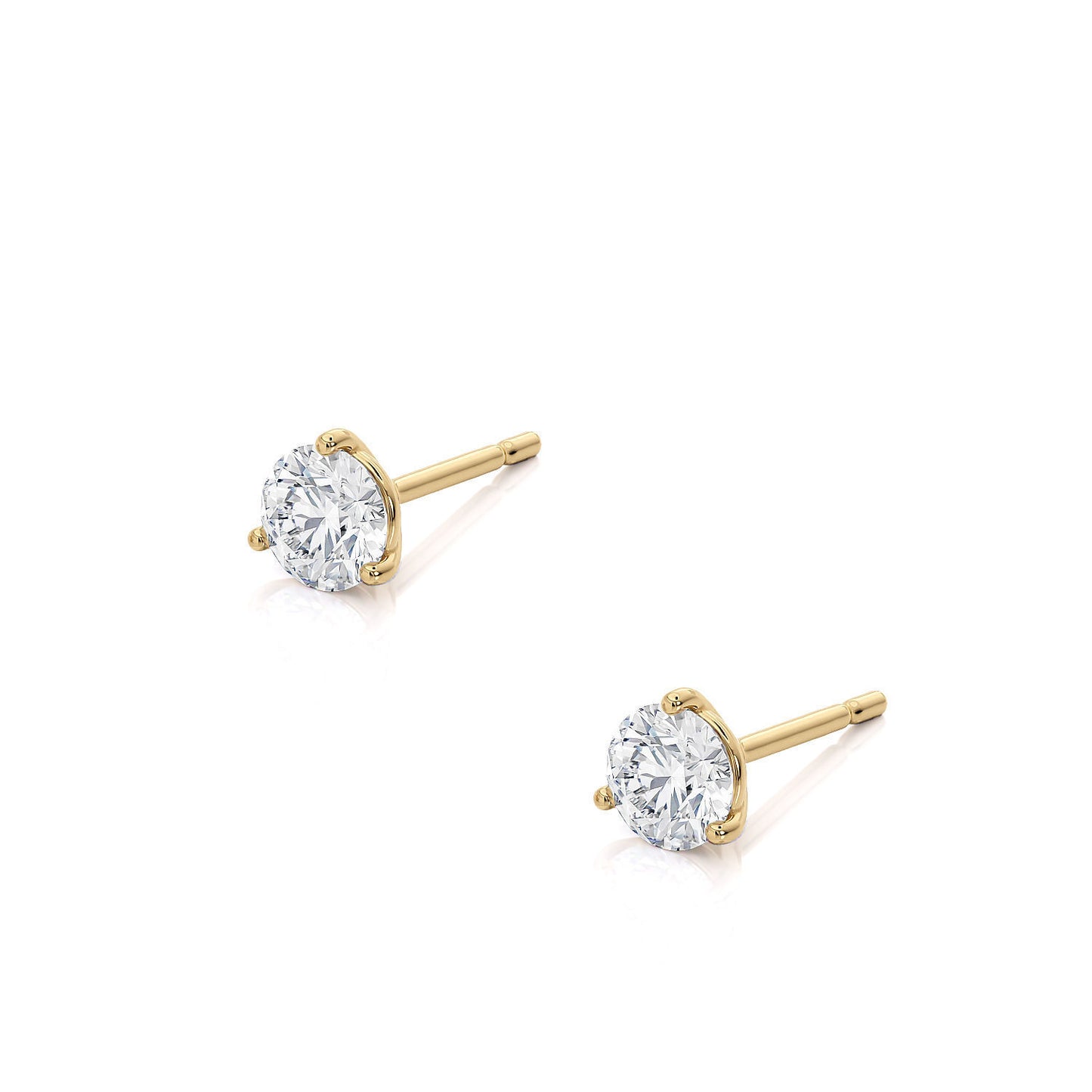 DIAMOND MARTINI STUDS EARRINGS