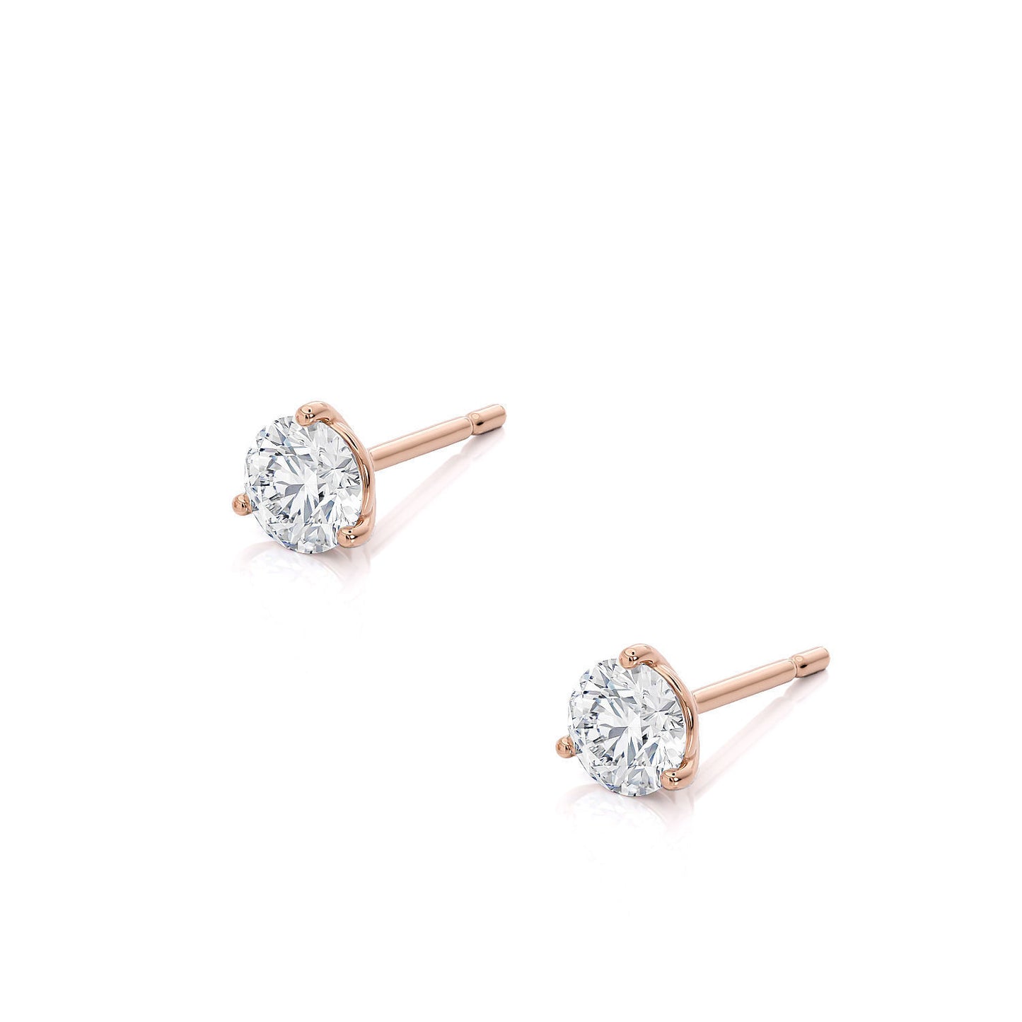 DIAMOND MARTINI STUDS EARRINGS