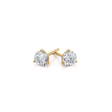 Load image into Gallery viewer, DIAMOND MARTINI STUDS EARRINGS
