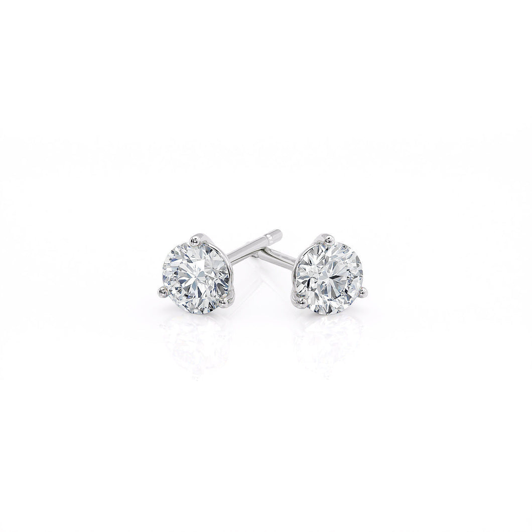 DIAMOND MARTINI STUDS EARRINGS