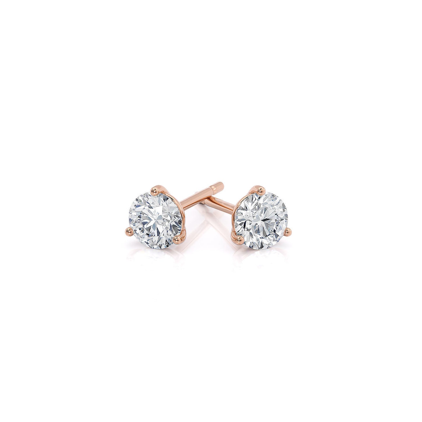 DIAMOND MARTINI STUDS EARRINGS