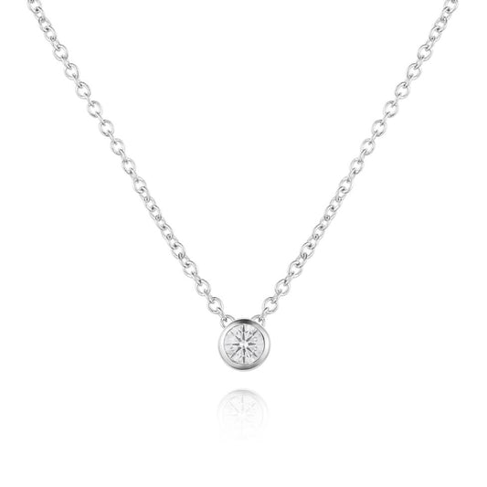 DIAMOND SOLITAIRE NECKLACE