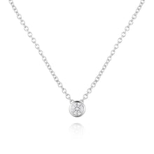 Load image into Gallery viewer, DIAMOND SOLITAIRE NECKLACE
